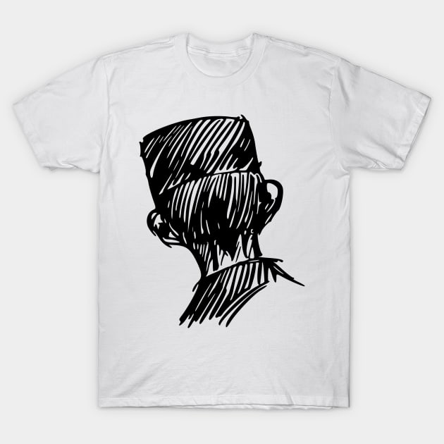 conductor back T-Shirt by xam